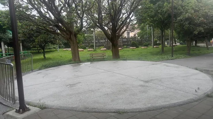 天公壇公園綠地與樹木