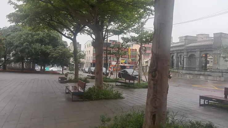 天公壇公園廣場與步道空間